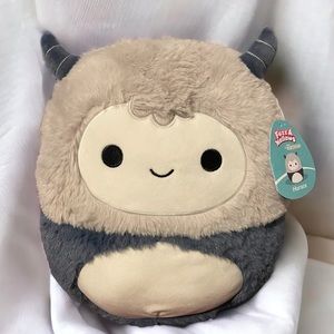 12" Squishmallows Fuzz-A-Mallows Horace The Blue And Grey Yeti Brand New Release